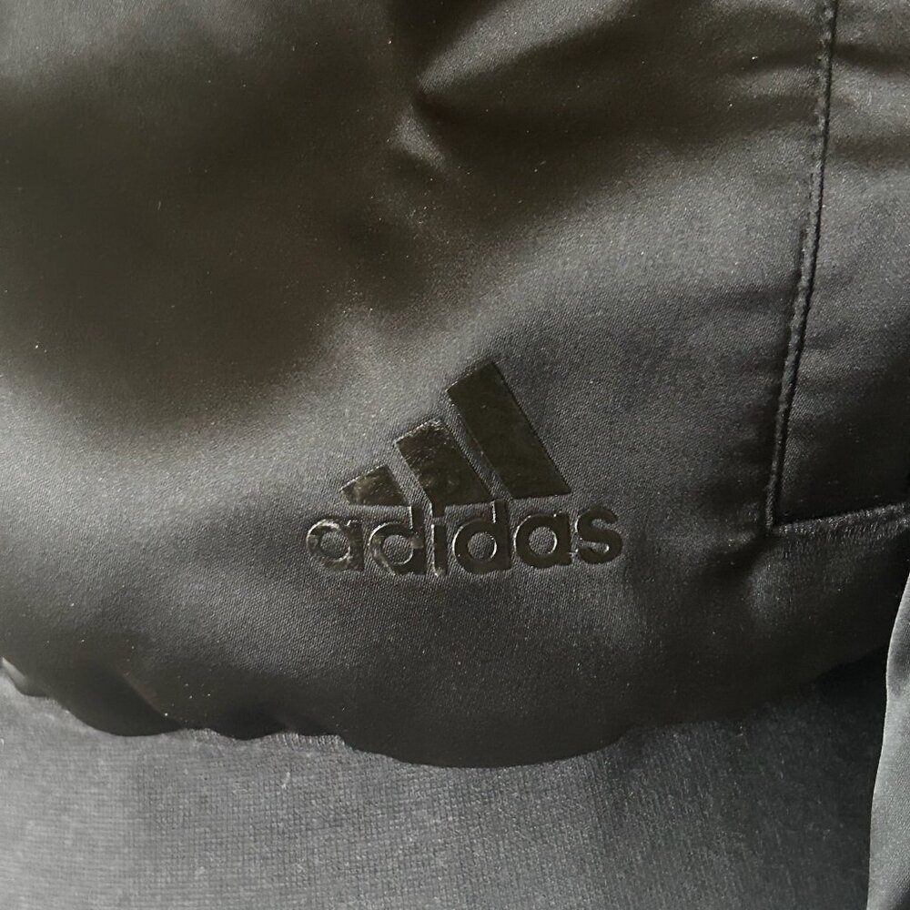 Adidas GLAM ON BOMBER JACKET, BLACK, SIZE XS - Picture 5 of 9